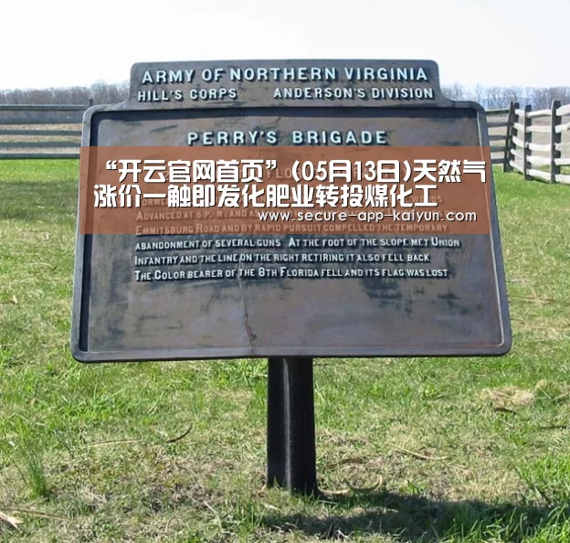 “开云官网首页”(05月13日)天然气涨价一触即发化肥业转投